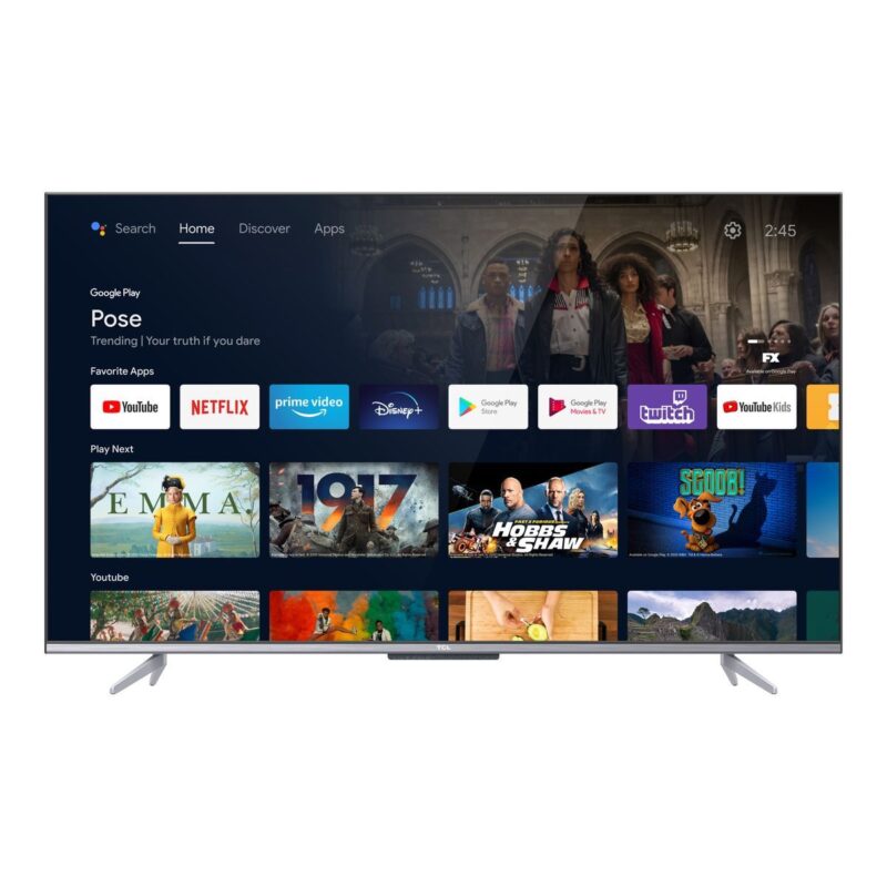 Téléviseur TCL 65 " Smart google tv 4K 65p755 / 65v6c