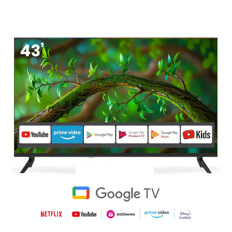 Téléviseur teko 43 " google tv 43v6wegtw