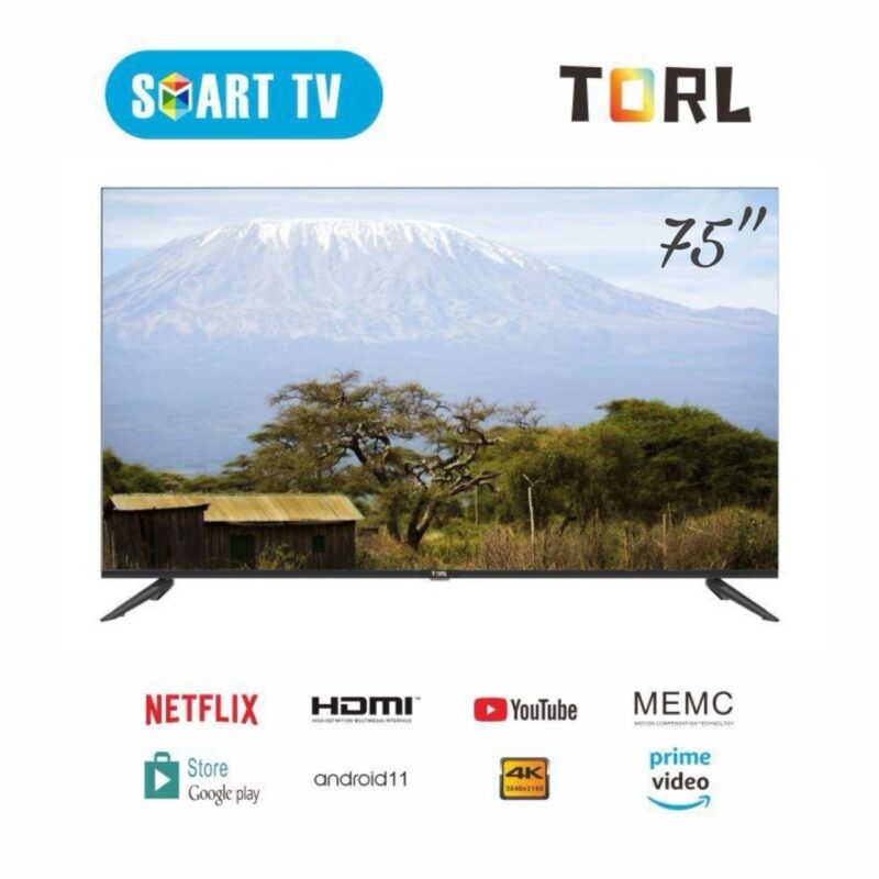 Téléviseur torl 75 " Smart Android 4K