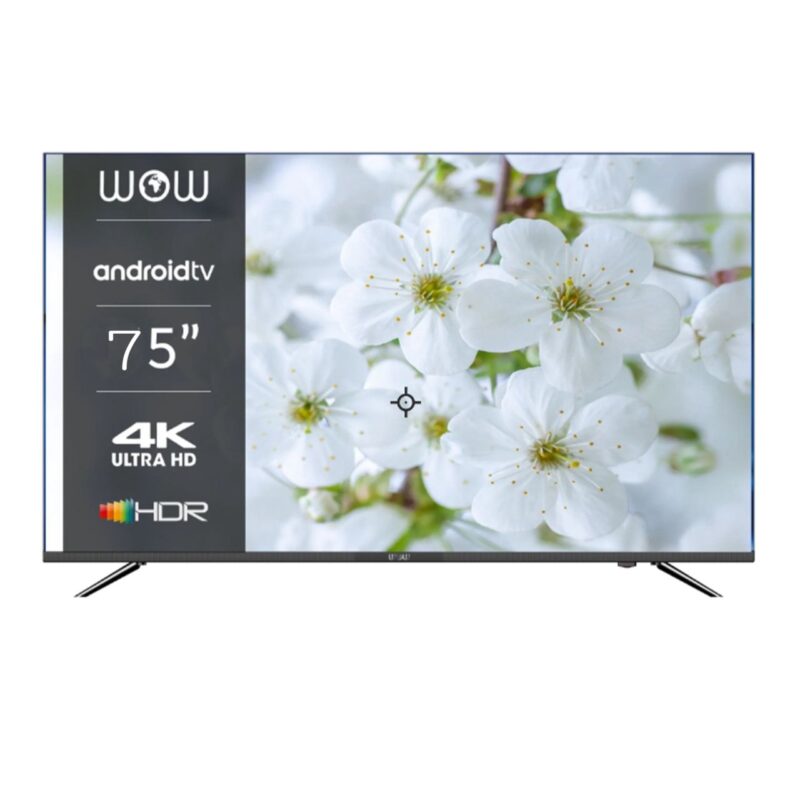 Téléviseur Wow 75 " Smart Android 4K wa75su7200c3