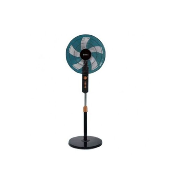 Ventilateur Deska 18 " sur pied noir fs13nosc
