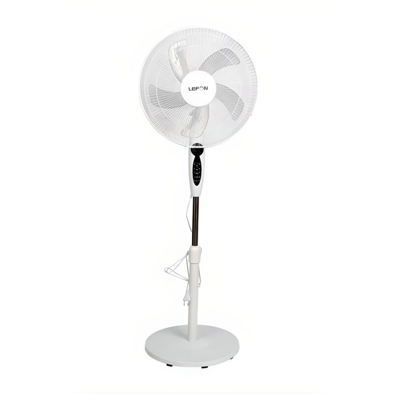 Ventilateur lefon 16 " sur pied avec commande blanc fs1645