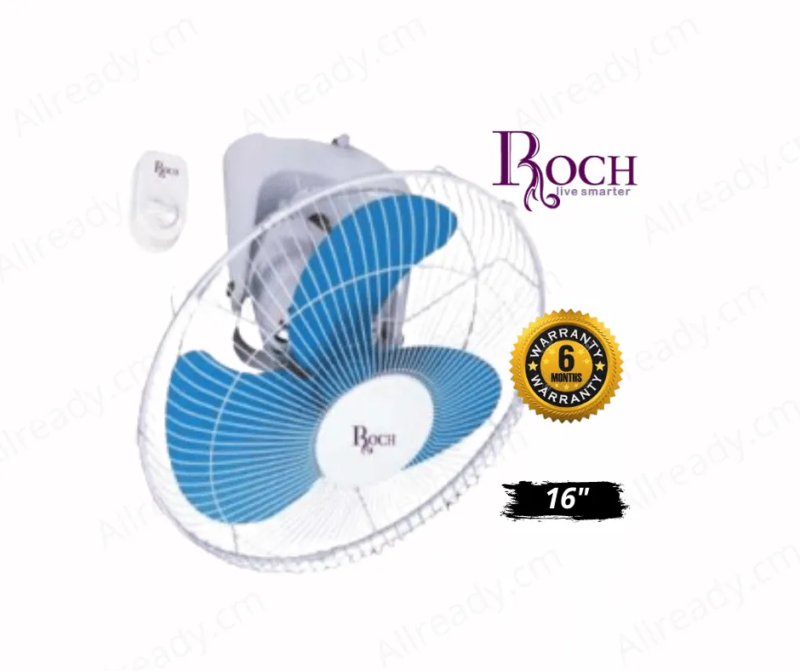 Ventilateur Roch 16 " plafonnier blanc rofw1608